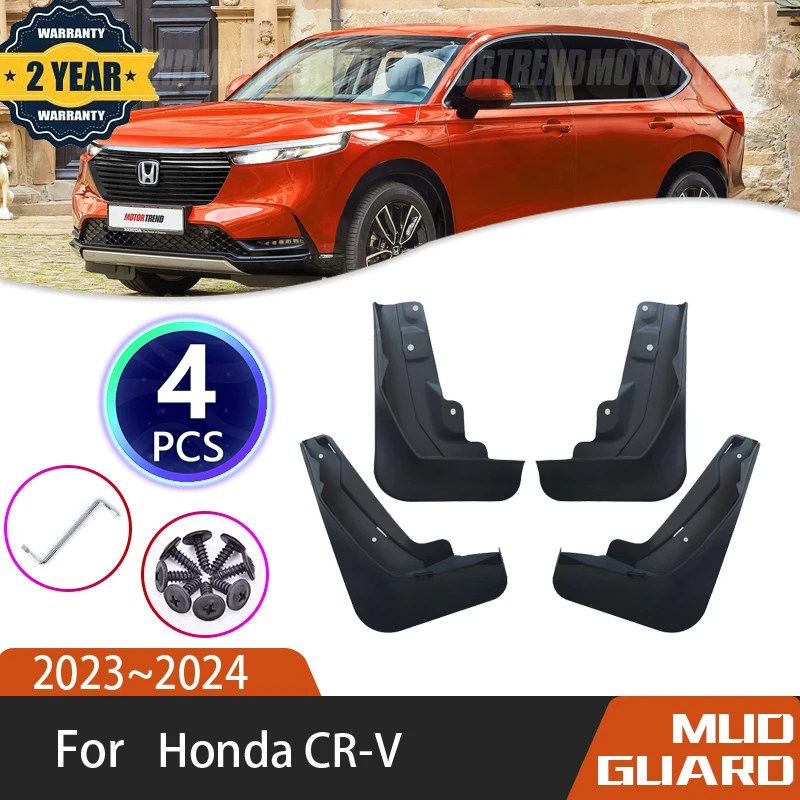 

Mudguards For Honda CRV 2023 Accessories CR-V 2024 Car Flaps Front Rear Mud Splash Guards Mudflap Car Parts Wheel Accessories