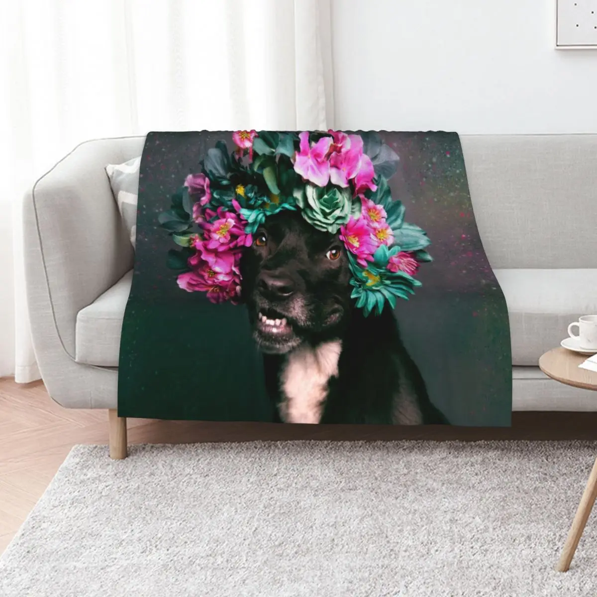 قوة الزهرة، بطانية كايلي رمي العلامة التجارية الفاخرة بطانيات شعر مخصصة متعددة الأغراض