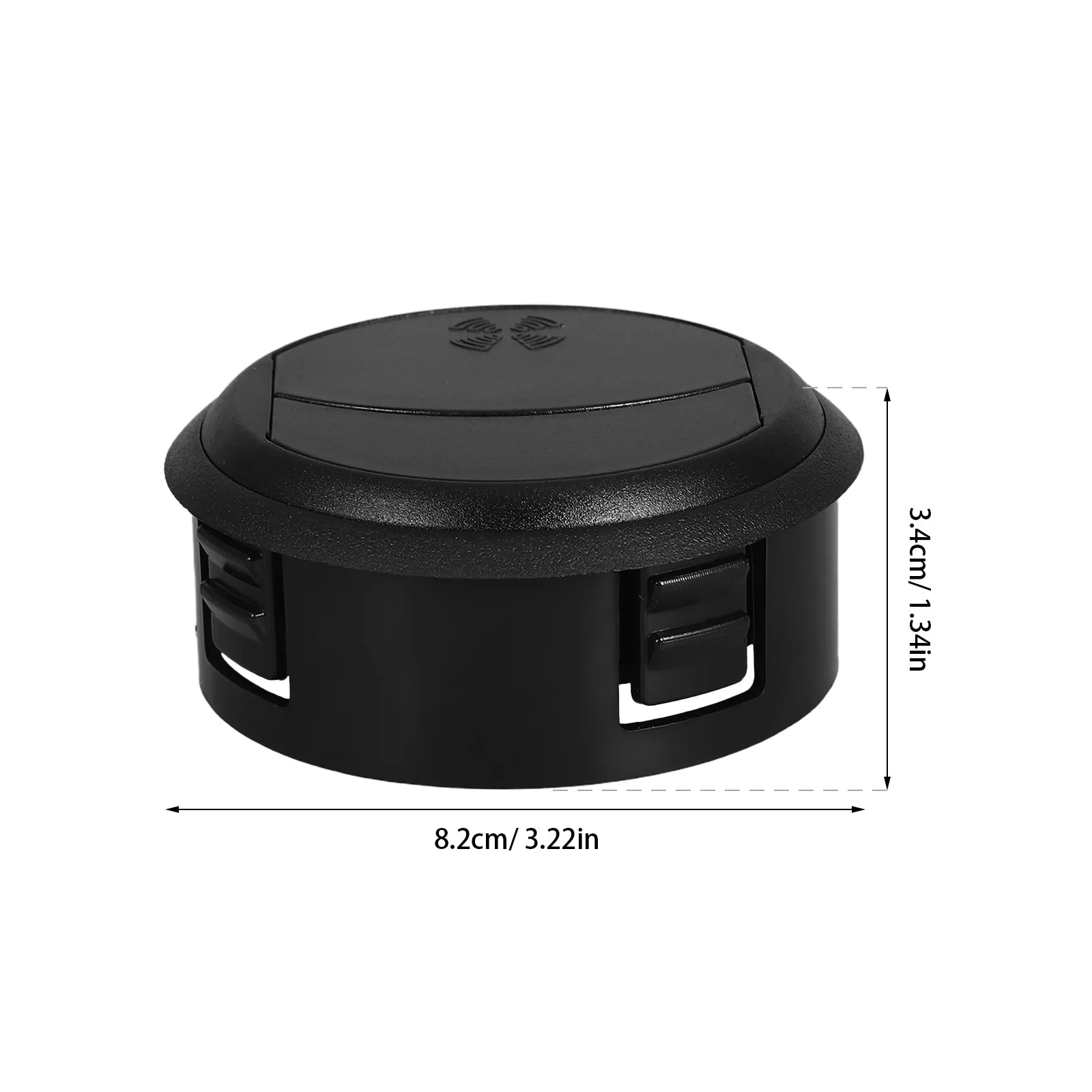 Rv Air Conditioning Outlet Side Roof Air Vent for Rv Boats Yacht Car Dashboard Vent Exhaust Grille Efficient Cooling
