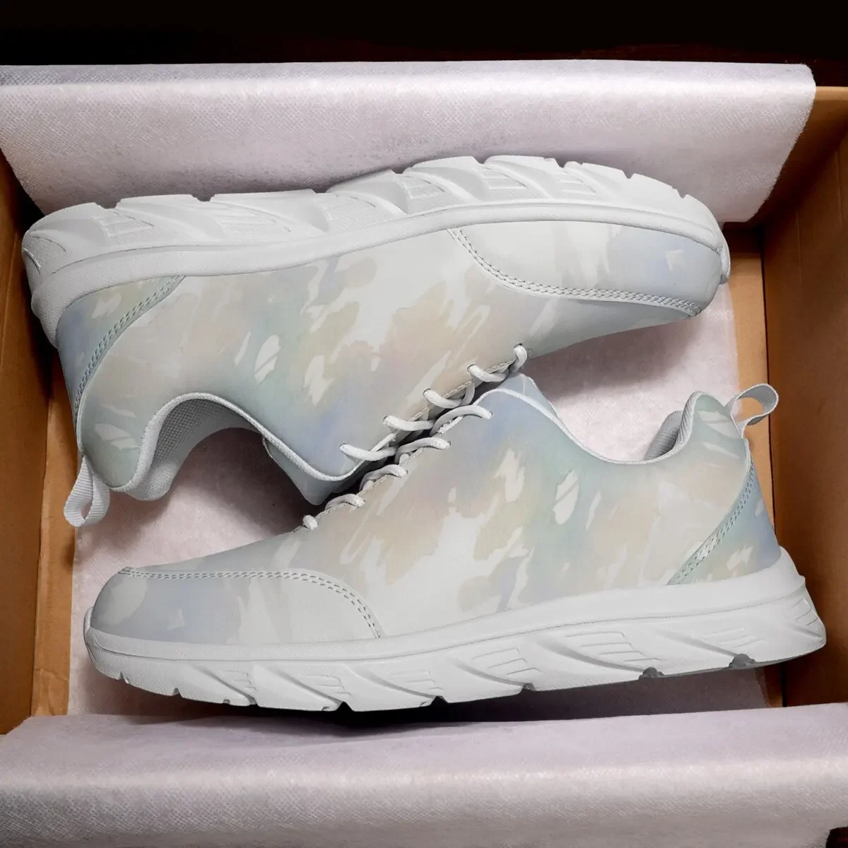 

New Fashion Outdoor Sports Walking Shoes Man Sneakers Breathable Mesh Wide Shoes Soft Sole Lace Up Men Running Sneakers