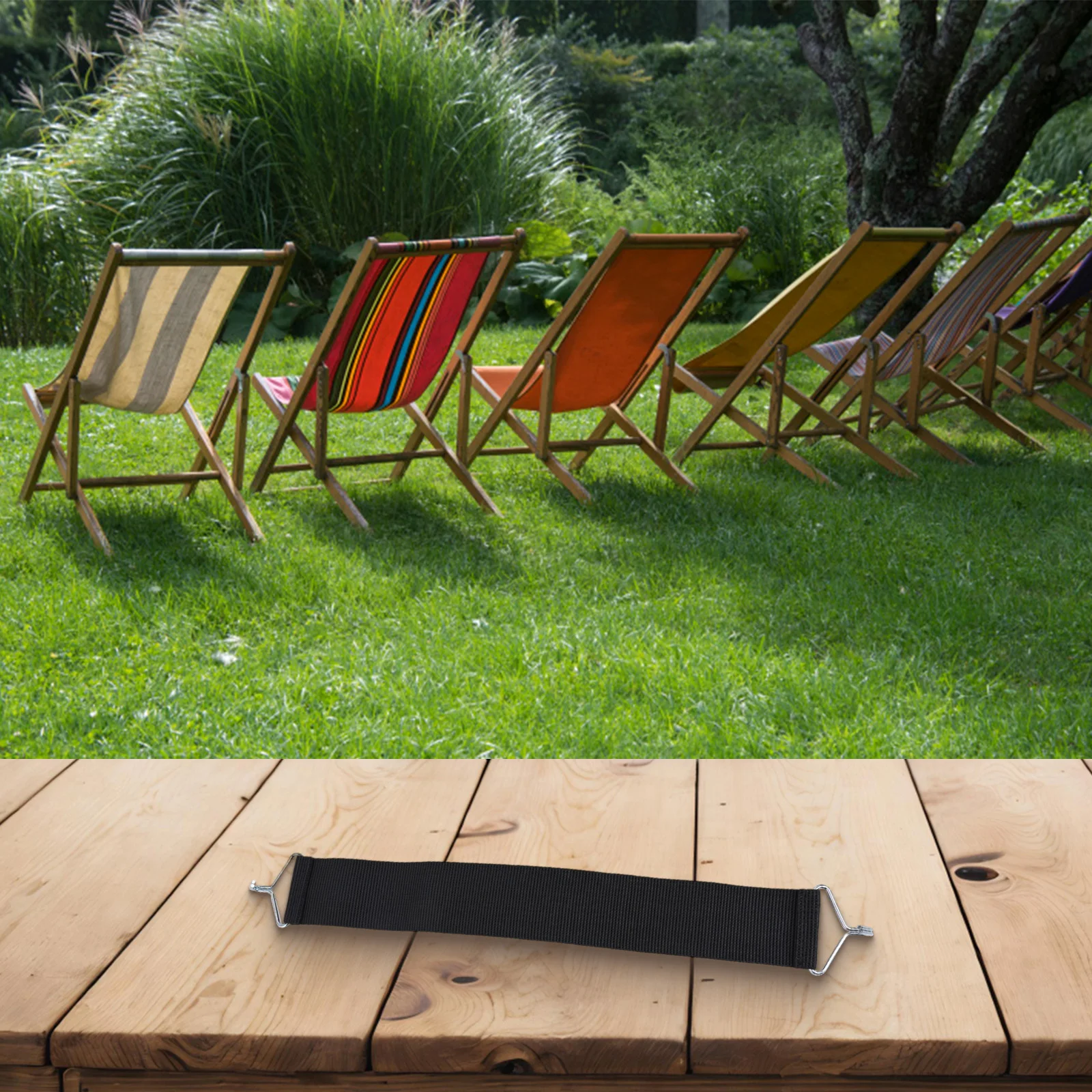 

For Bungee Chairs Recliner Chair Belts Thicken Chair Belts Home Use Outdoor Use Fade-resistant Good Bearing Capacity