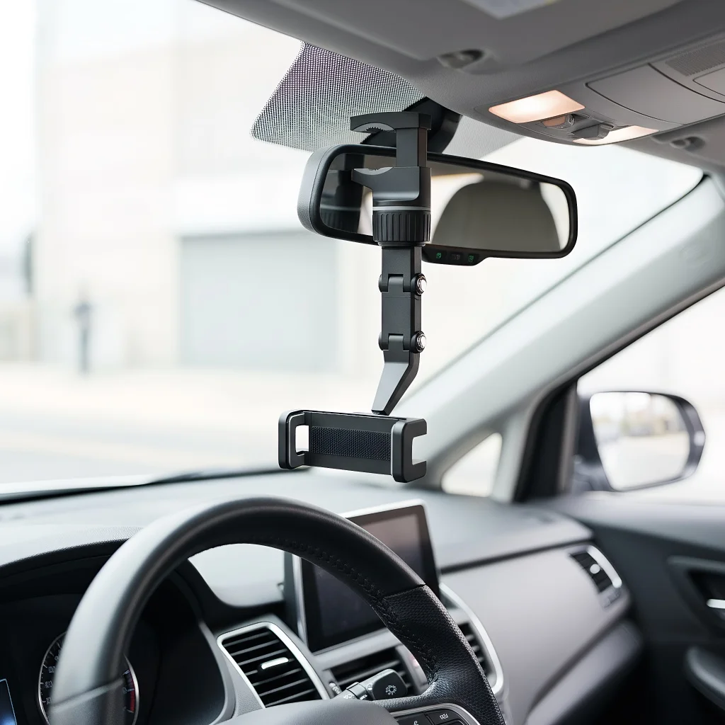 

360 ° Поворотное крепление для телефона: регулируемый держатель GPS, многоугольная подставка без зарядки, надежное основание ручки из АБС-пластика, устойчивая подставка