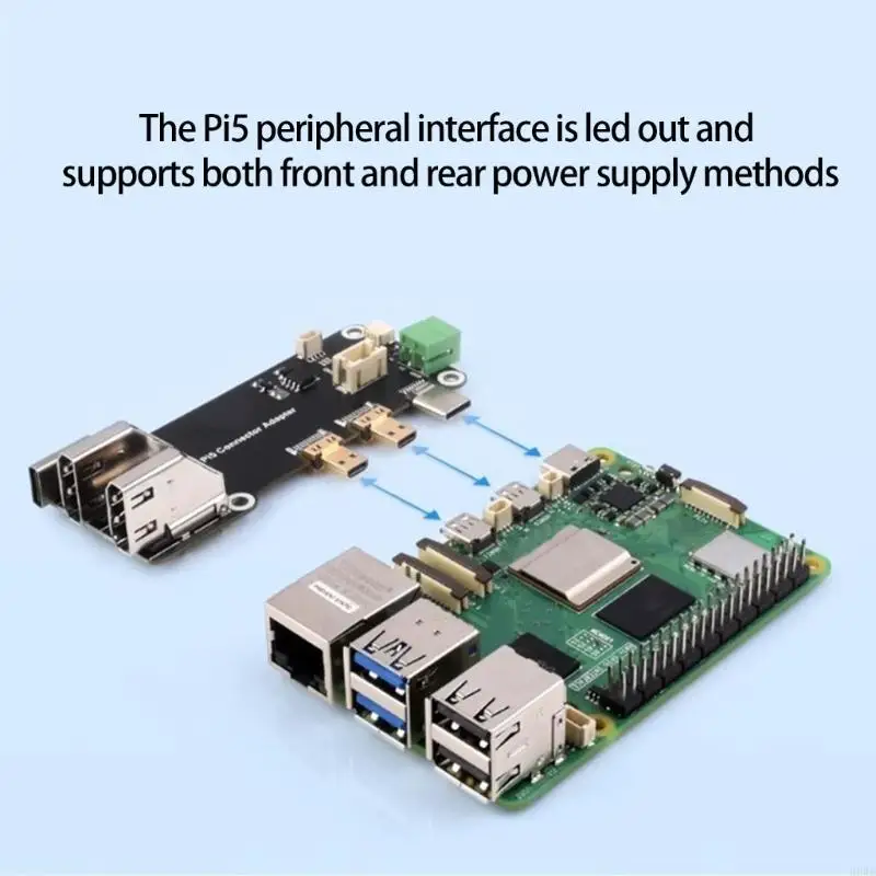 

Aluminum Enclosure With 4 Port USB 3.2 Gen1 Expansion HDTV Support Cable Management PCIe Expansion Enclosure Case H8WD