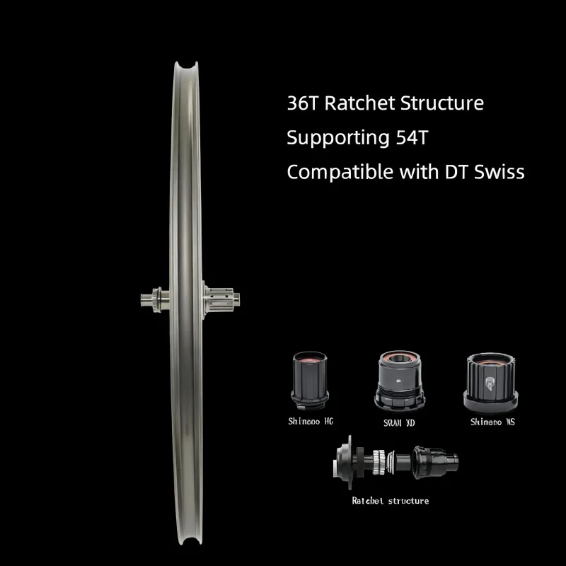 QORA 30mm Width TT Disc Wheels UD Raw Weave 54T Ratchet Ceramic Bearing 700c Carbon Fiber Road Bike Wheelset