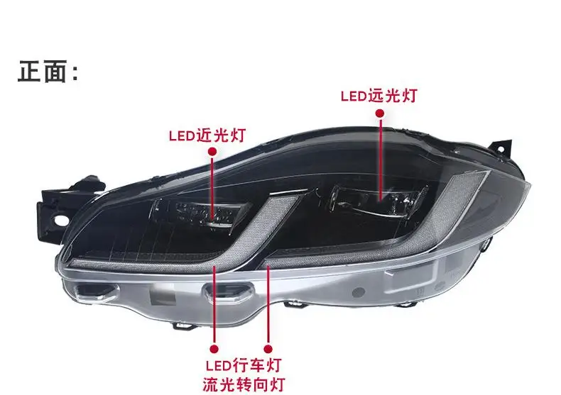 High Quality for XJL 2012-2019 Head Light Assembly New Style Full LED Dynamic Sequential Head Lamp Halogen Xenon Tail