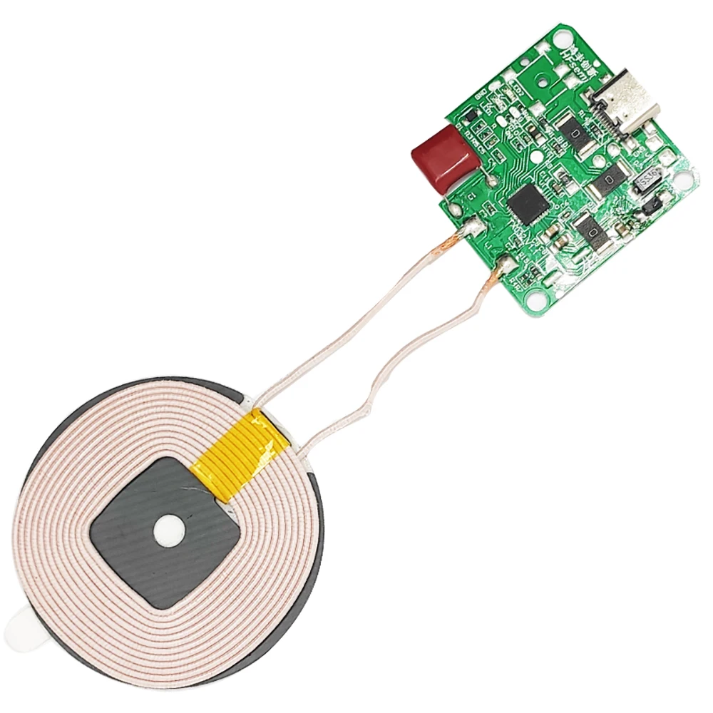 15W Wireless Charging Module Long Distance 10MM Transmitter Mobile Phone Charger Smart 12V Fast Charging Car Modification