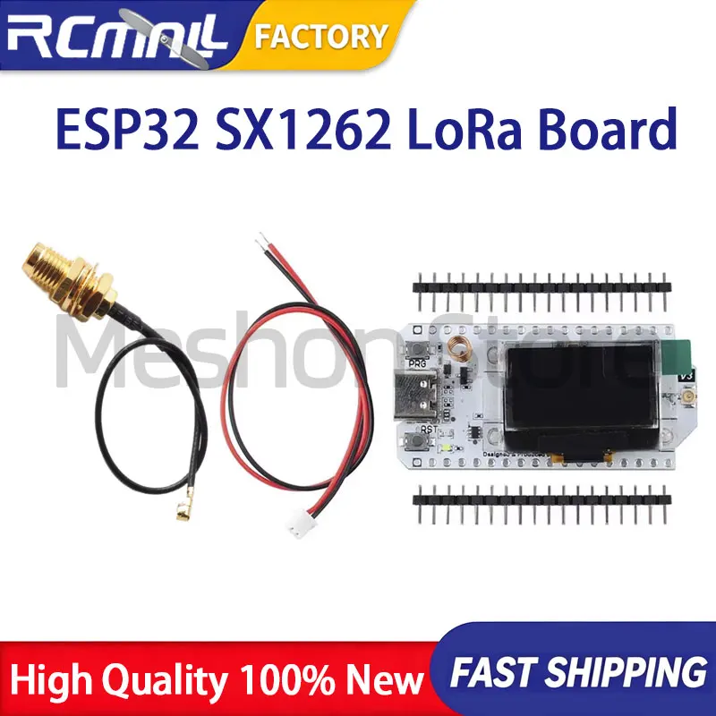 ESP32 LoRa V3 SX1262 Development Board 868MHz 915MHz OLED Display Antenna Module for Arduino LoRaWan Compatible with PC
