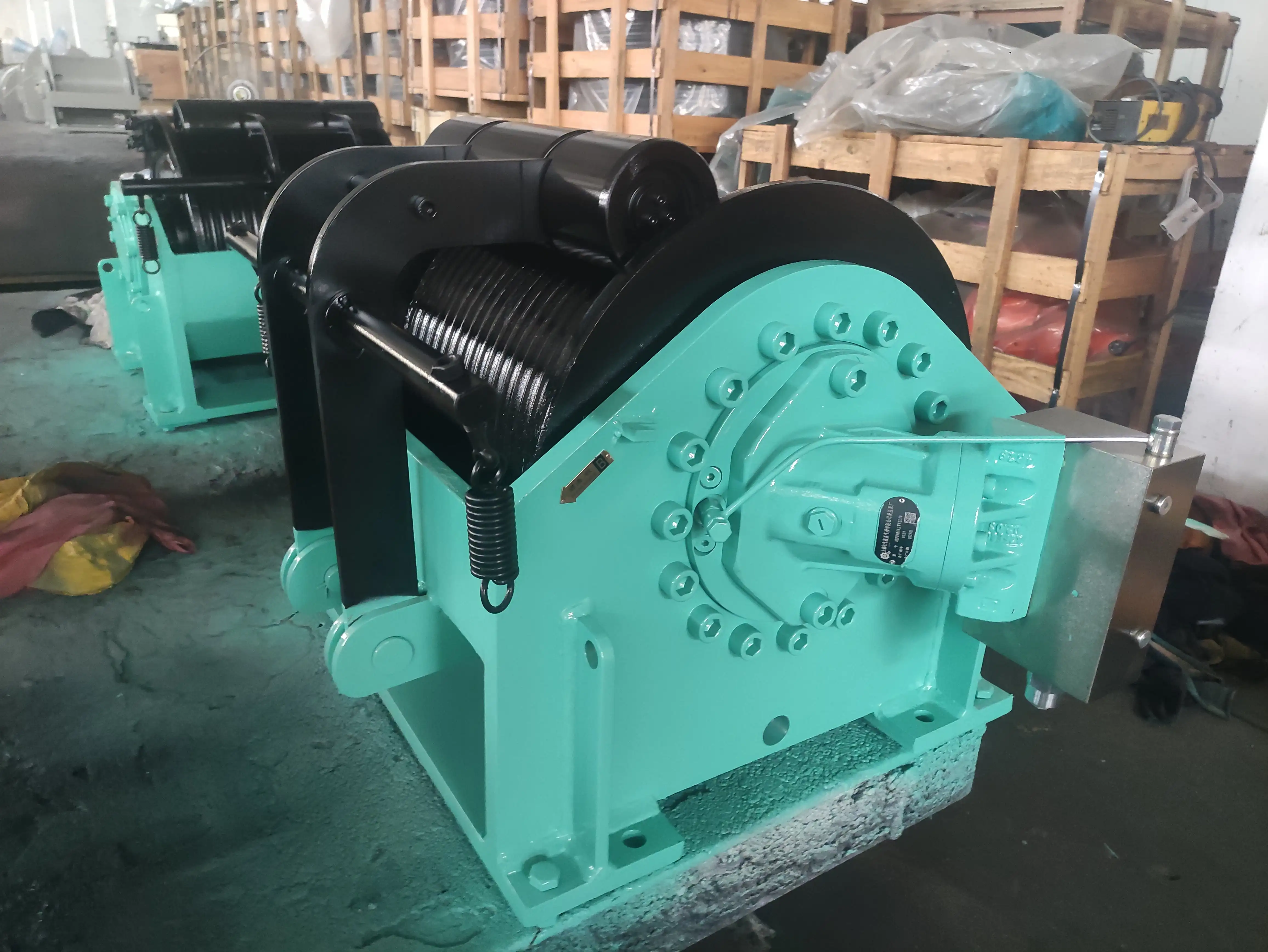 Hydraulic Electric Winch Slipway Winch For Pulling Lifting Boat Up Factory Price Heavy Duty Trawl Capstan Guincho Hidrulico