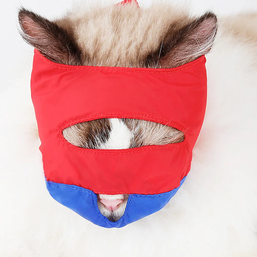 

Cat Muzzle Nylon Anti-Bite Pet Grooming Retain Tool Bath Travel Daily Cleaning Safe Durable Mouthpiece For Cats Pet Supplies Dog