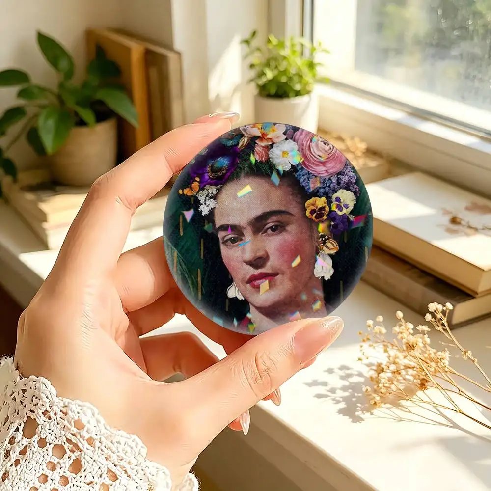 Legendary artist F-FridaS-S K-Kahlo  25mm 32mm 44mm 58mm 75mm Brooches Badges Pins for Accessories Gift