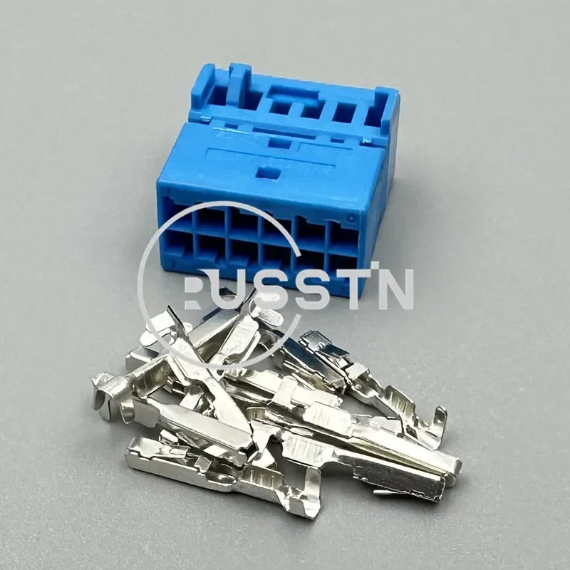 1 Set 12 Pin Car Wiring Harness Connector Auto Unsealed Adapter AC Assembly 1564491-1 8X0035447 Miniature Electric Cable Socket
