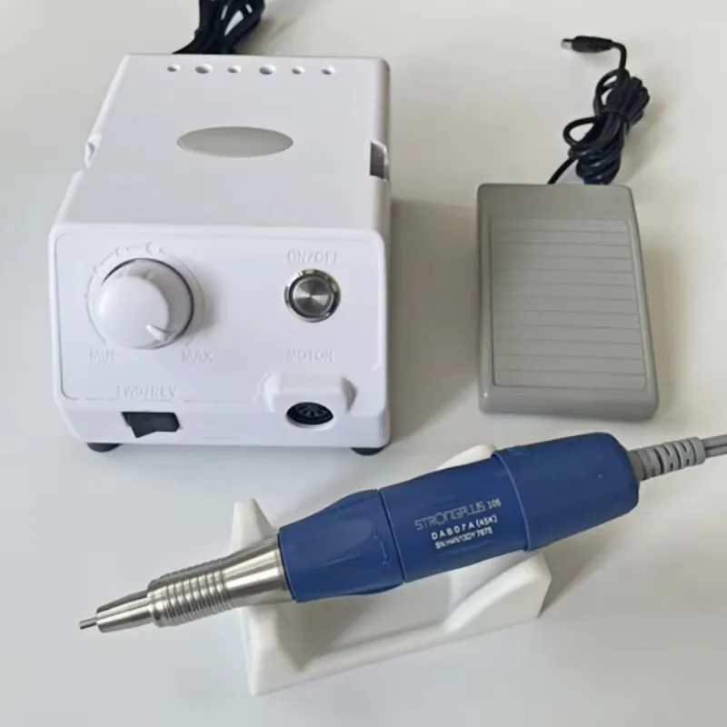 

Strong Professional Nails Micro Motor 35000 RPM SDE-H20N Handle Electric Nail Drill Machine New M4S Manicure Micromotor