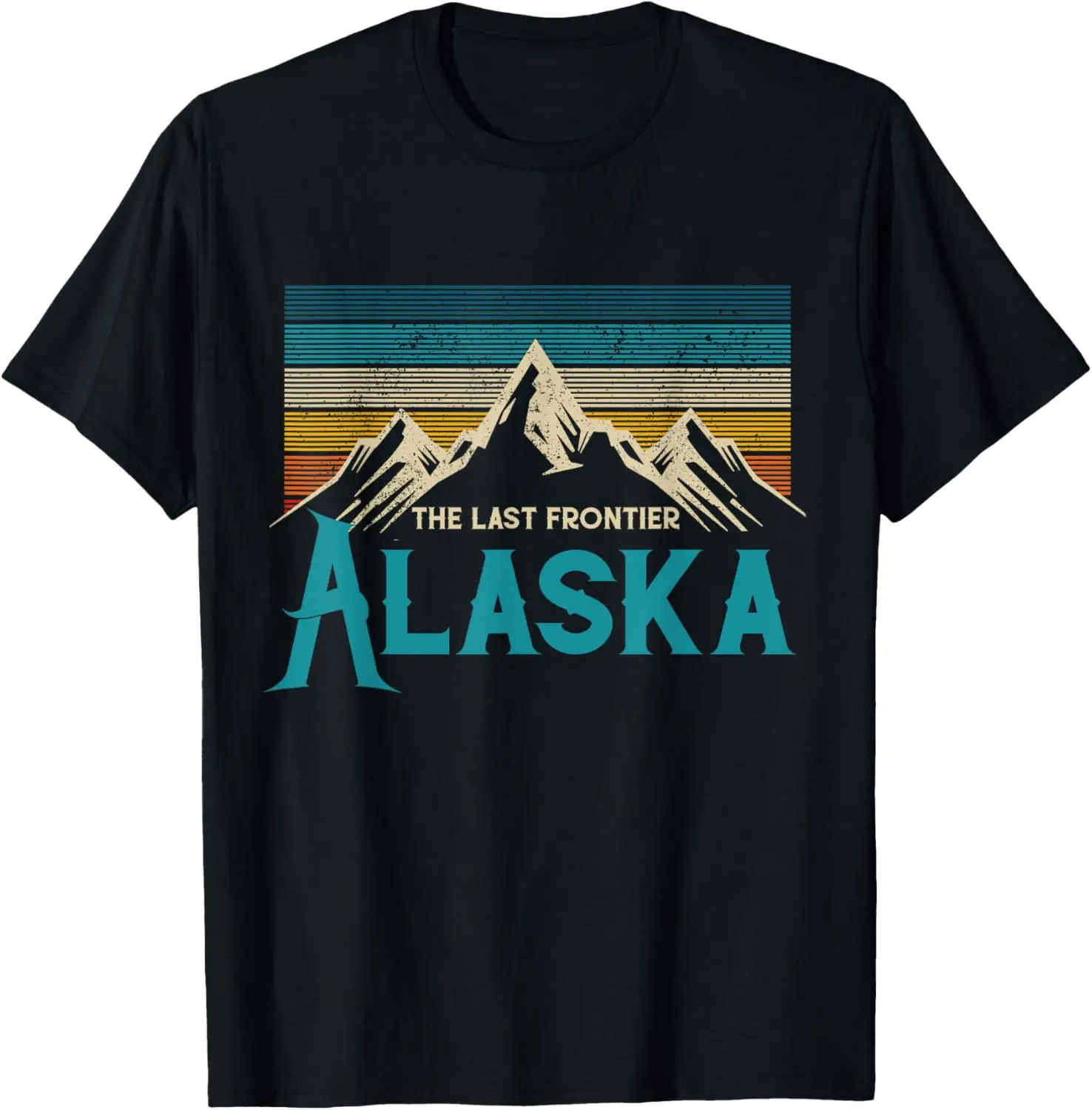 

Футболка Alaska The Last Frontier Vintage Mountains Nature Gift