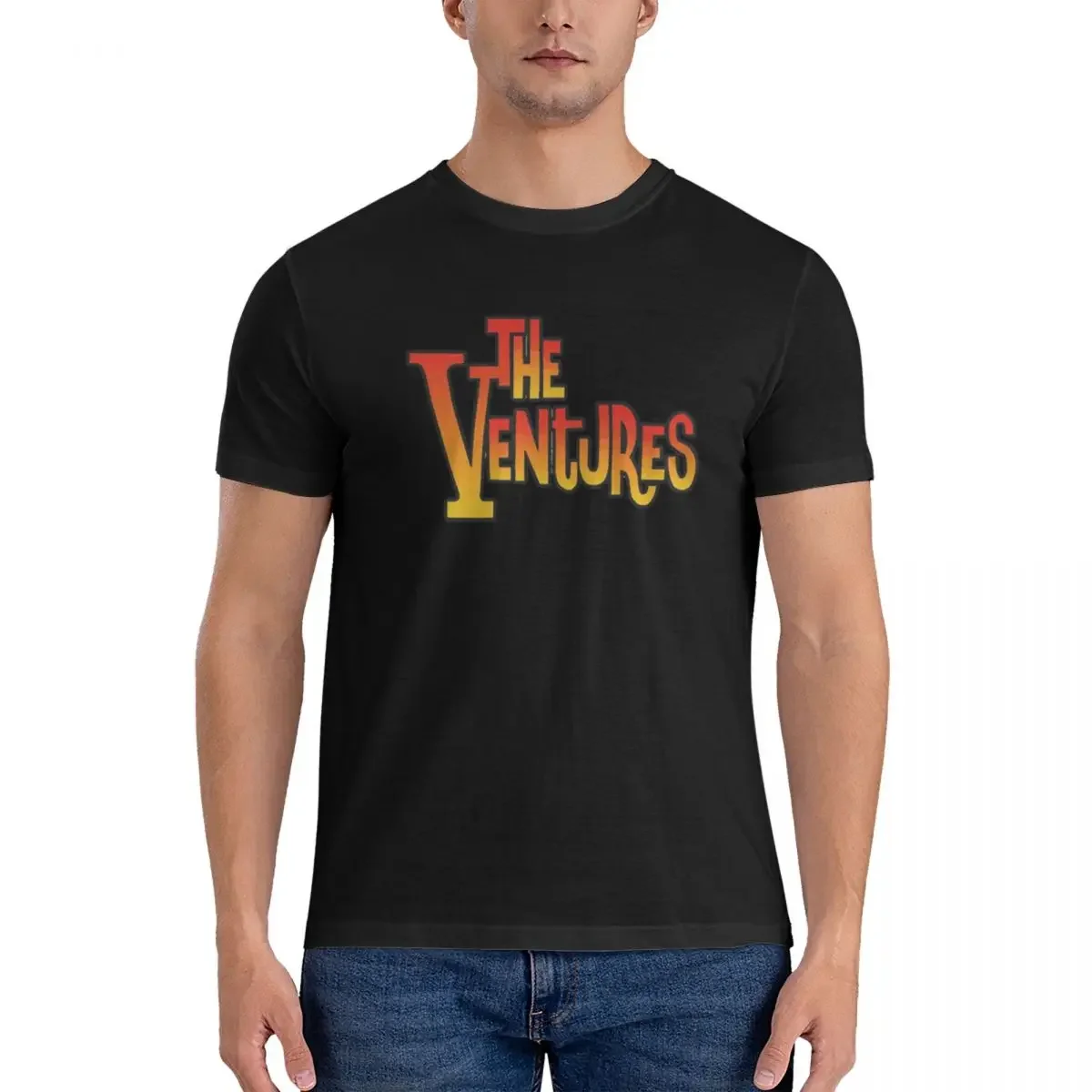 The Ventures Art T-Shirt for Men Cotton Oversized T Shirts Men's Tees Short O-Neck Summer Clothes Tops S-6XL