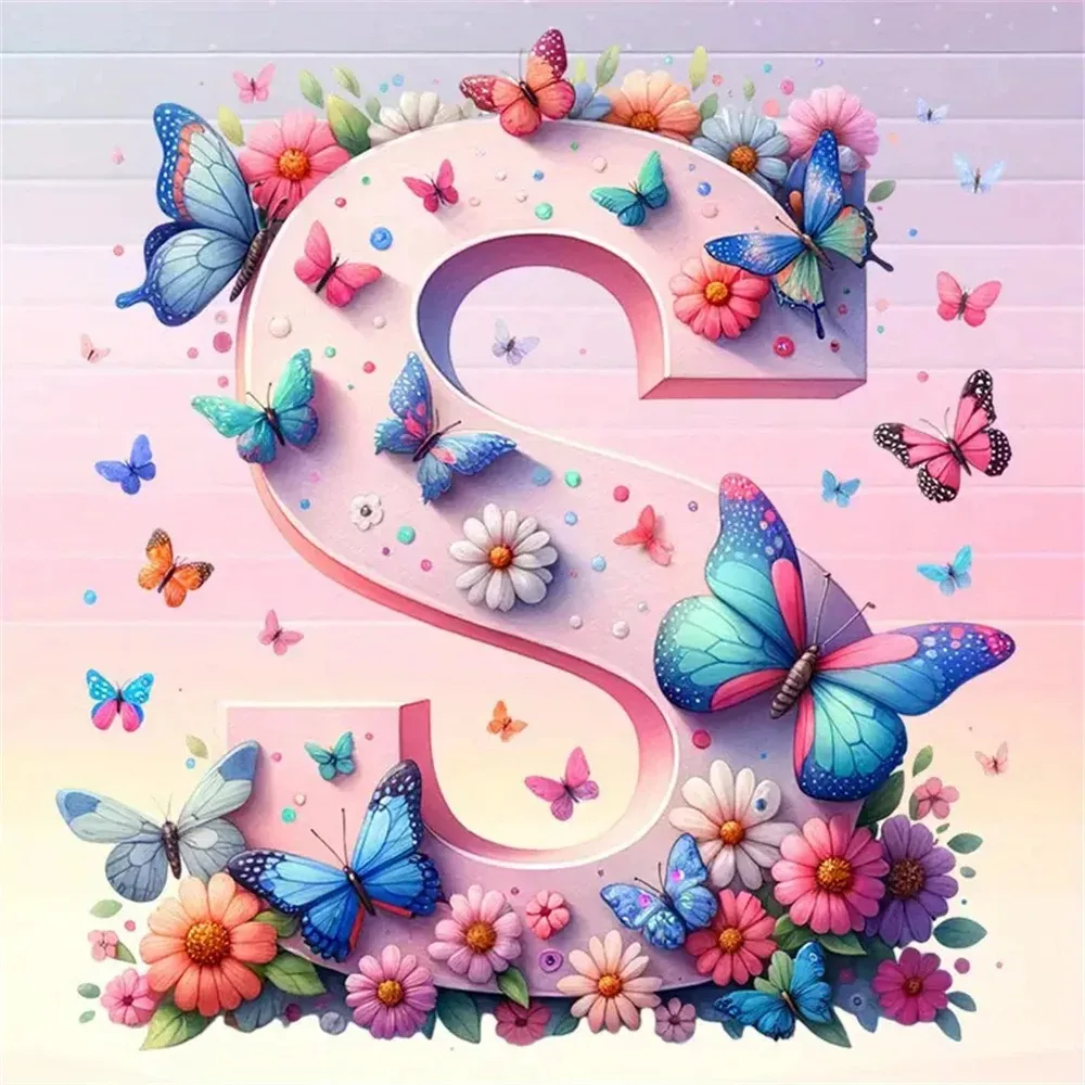 

500/1024PCS Paper Jigsaw Puzzle 26 Letters DIY Assembly Home Art Decoration Gift Suitable As A Frameless Holiday Gift Design