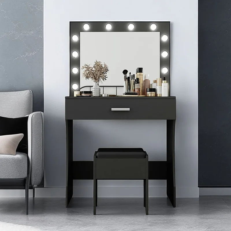 

Simple Internet celebrity dresser storage cabinet integrated dressing table bedroom small dressing table small apartment