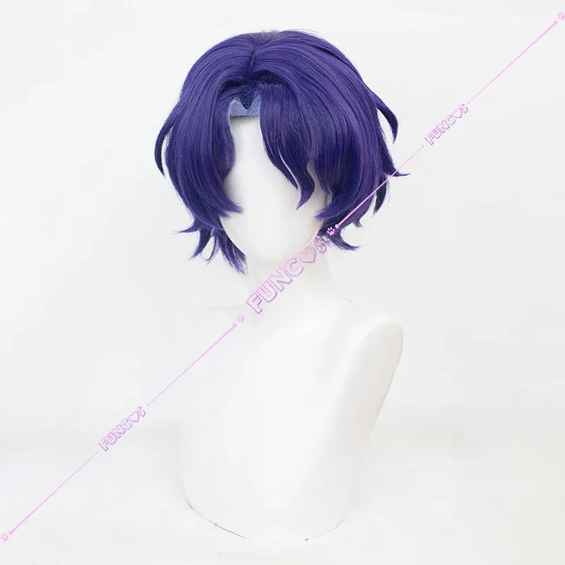 qq78Request7Honkai ستار السكك الحديدية الدكتور تأثيري الأرجواني لعبة الشعر القصير دكتور Veritas نسبة Intelligentsia نقابة ألياف مقاومة للحرارة شعر مستعار #3