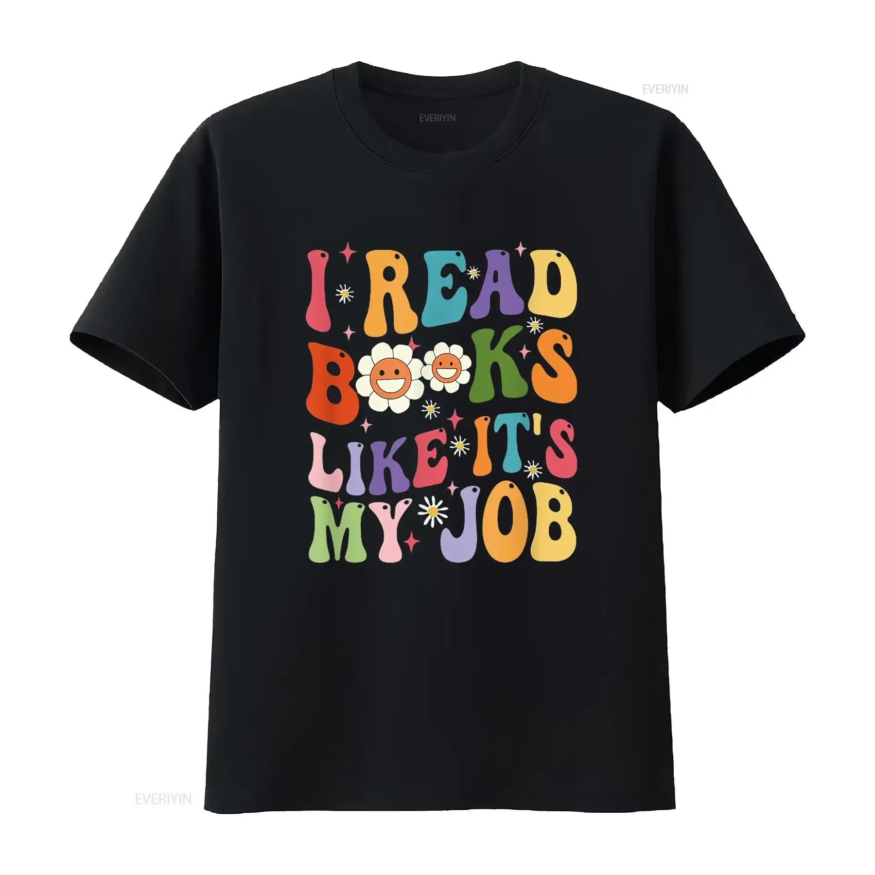 Футболка I Read Books Like It S My Job School Librarian Lover, винтажная стираная мягкая слегка графическая дизайнерская одежда, модная одежда Футболка I Read Books Like It S My Job School Librarian Lover, винтажная стираная мягкая слегка графическая дизайнерская одежда, модная одежда