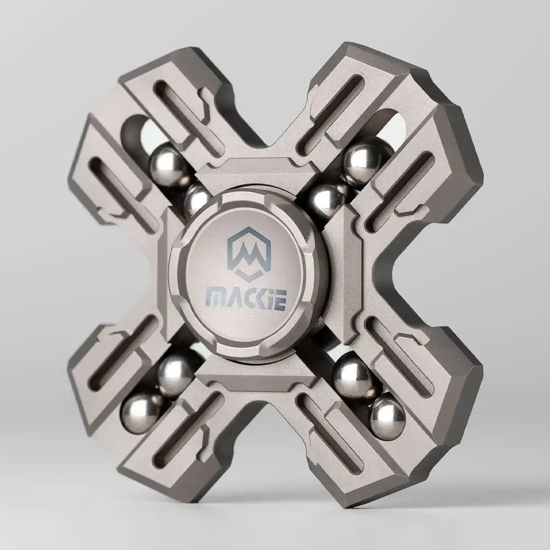 MACKIE Paladin Fidget Spinner Rotation At High Speed EDC Stress Relief Toys Relieves anxiety In Stock Original