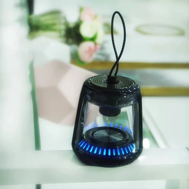 Lampa kempingowa Bluetooth, mała, przenośna, wielofunkcyjna, wodoodporna, ładowalna lampa kempingowa