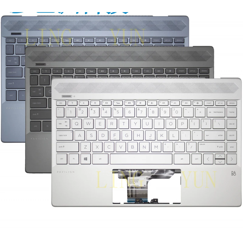 

Z Suitable for HP Star 13 Q214 13-AN C shell keyboard, case, palm rest, fingerprint hole L37531-001