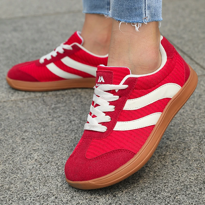 Große Größen Herren Hochwertige Casual Sneakers Unisex Breite Zehenpartie Barfußschuhe Leichte Dünne Sohle Pendel-, Geh- und Laufschuhe – Detail 12
