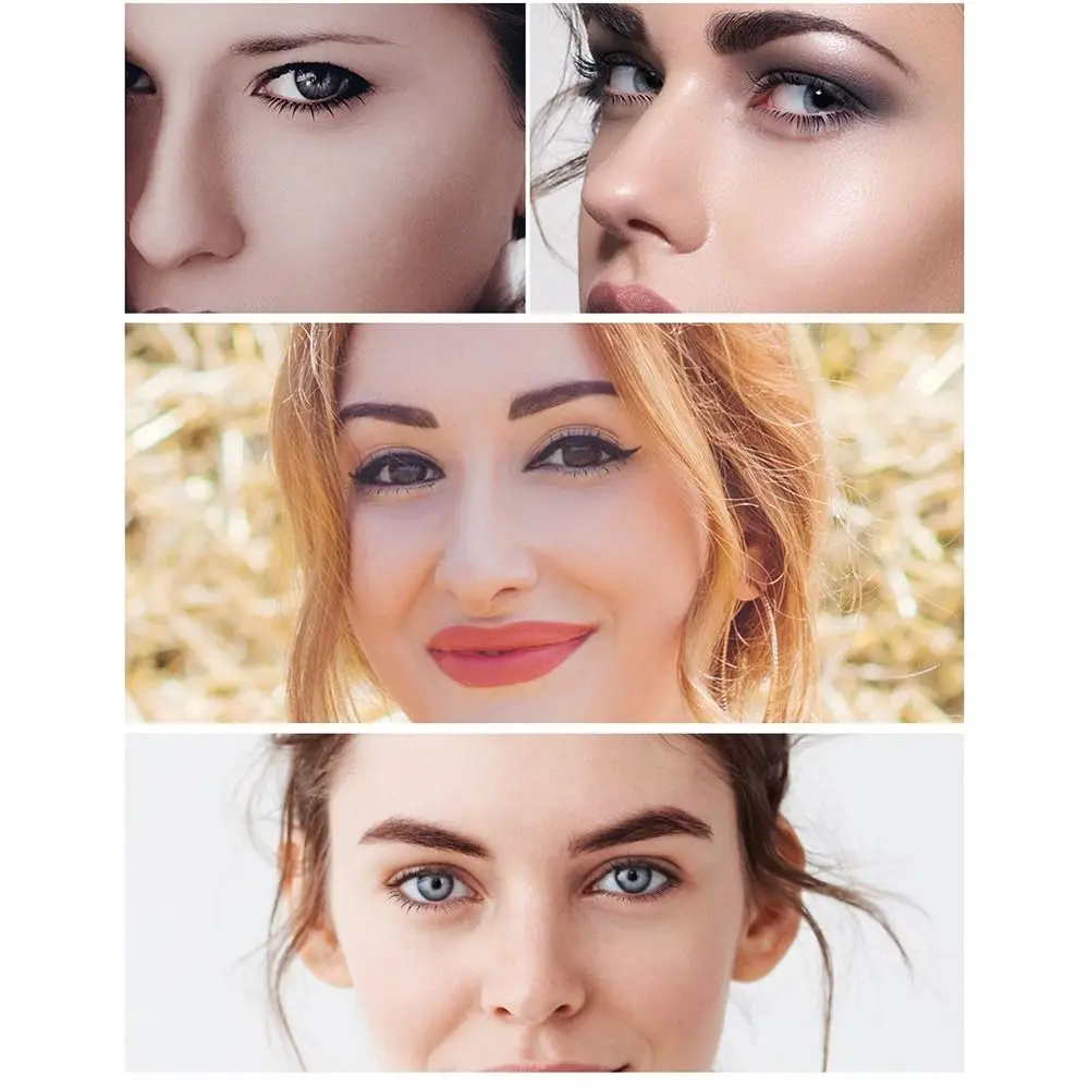 8/10Pairs متعددة نمط السفلى رمش لصاقات وشم ثلاثية الأبعاد محاكاة الرموش الصناعية ملصقات المتاح سريعة