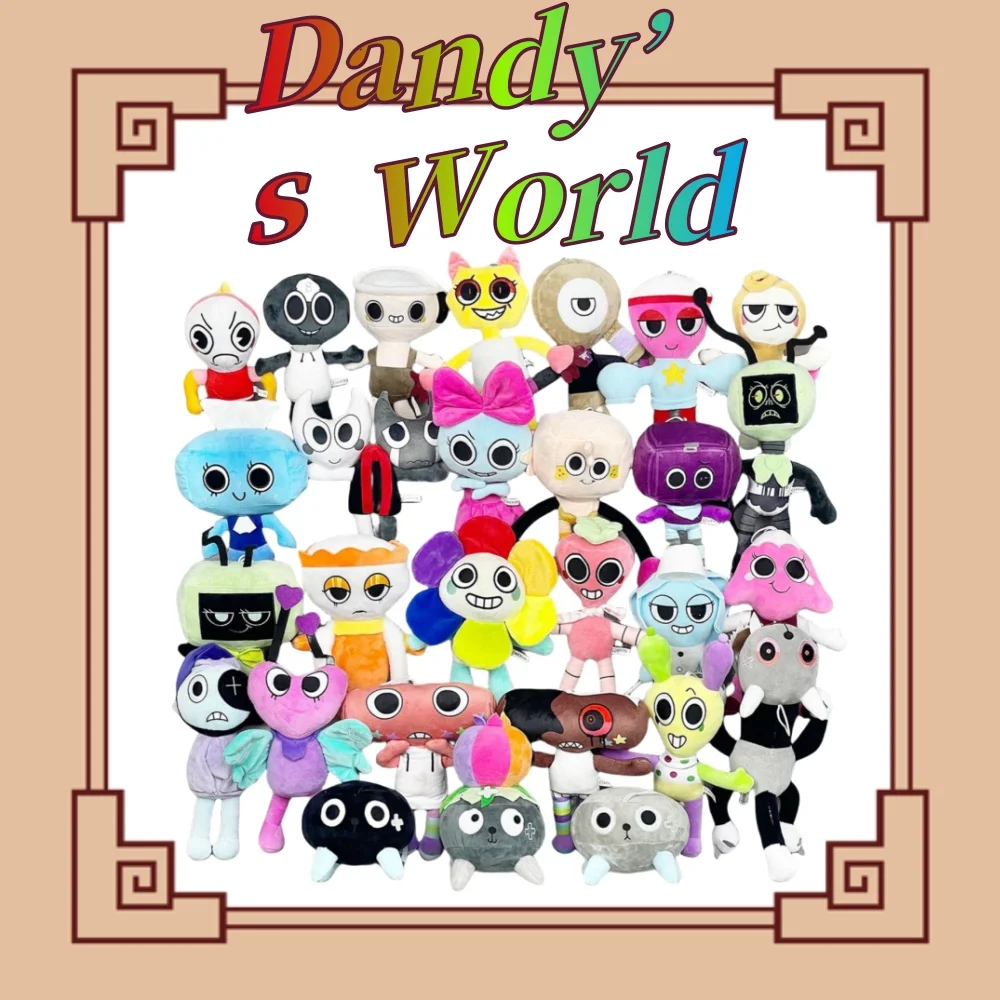 لطيف Dandy'S العالم أفخم لعبة Dandy العالم الخردة لينة محشوة ألعاب من نسيج مخملي لطيف بلوشي وسادة الدمى لهدايا عيد الميلاد
