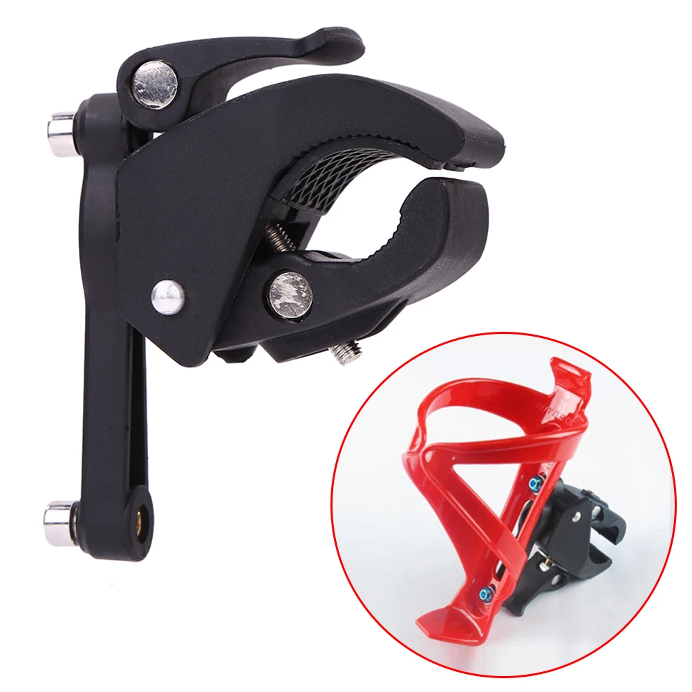 Bicycle Bottle Cage Mount Adapter Bike Handlebar Kettle Seat Post Holder Water Cup Rack Seat Post Bracket Clip Clamp