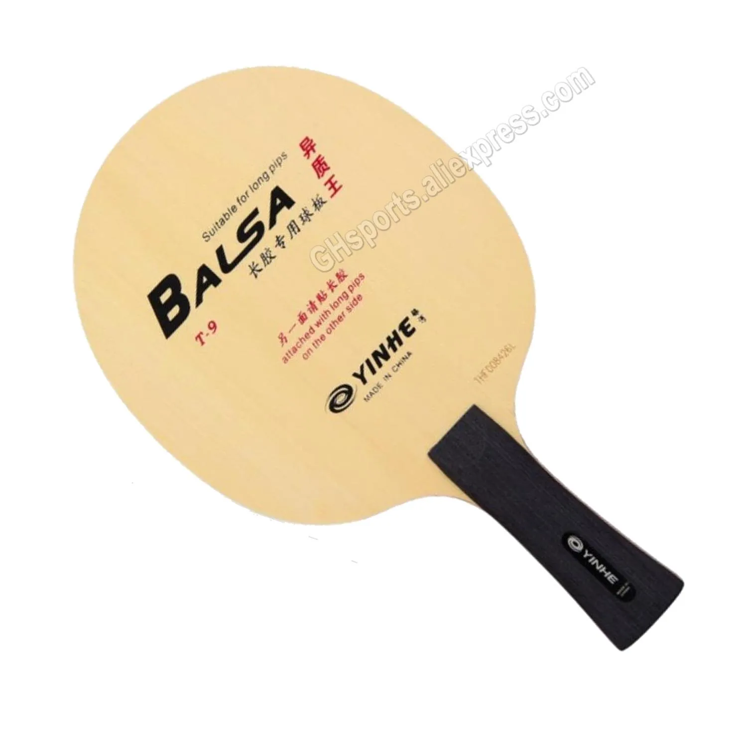 

YINHE T-9 Balsa Table Tennis Blade Asymmetric Structure Light Racket for Long-pips Rubber T9 Carbon Ping Pong Bat Paddle