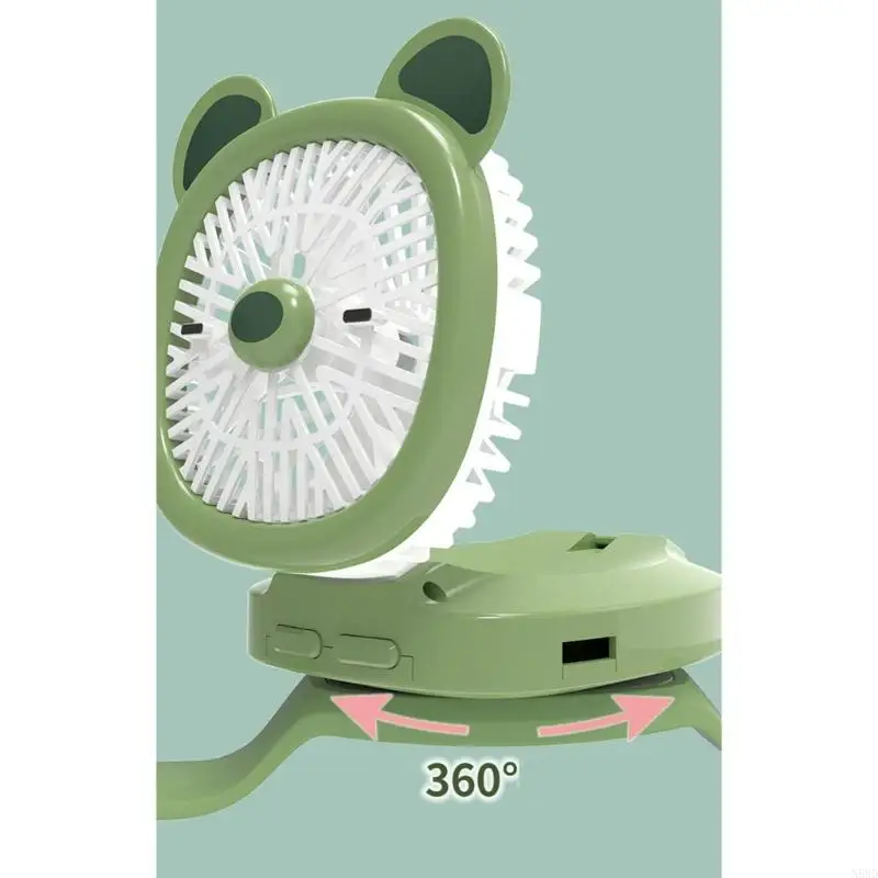 Cartoon Watch Fan Fan Summerable Fan Fan 5V Mini Cooler Поклонники Портативный тихий поклонник запястья