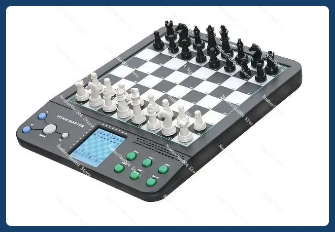 AI Chess Set with Man Machine Sparring English Operation for Smart Gaming
