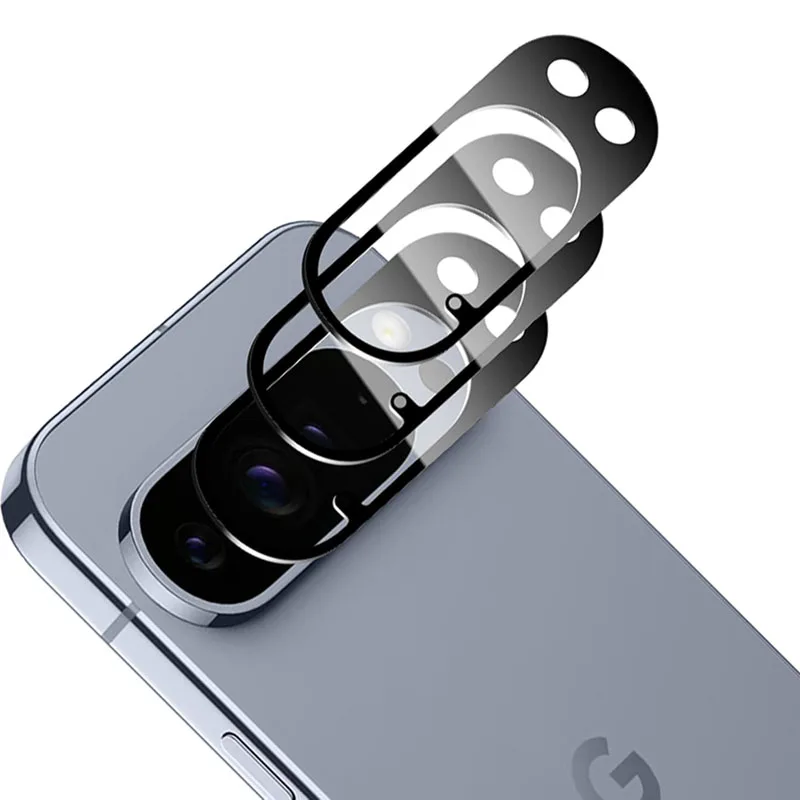 3-teiliger Kameralinsen-Schutz für Google Pixel 10 Pro XL Hüllenfreundliche Kameralinsenabdeckung aus Gehärtetem Glas für Google Pixel 9 Pro XL
