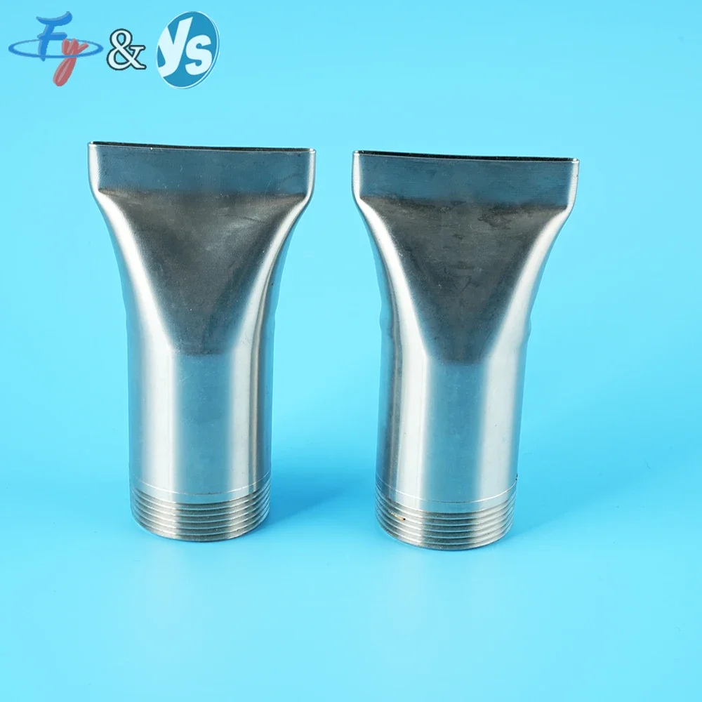 Stainless Steel Flat Duckbill Air Knife Nozzle Industrial Blowing Nozzle Efficient Air Blowing Nozzle for Surface Clean Dry