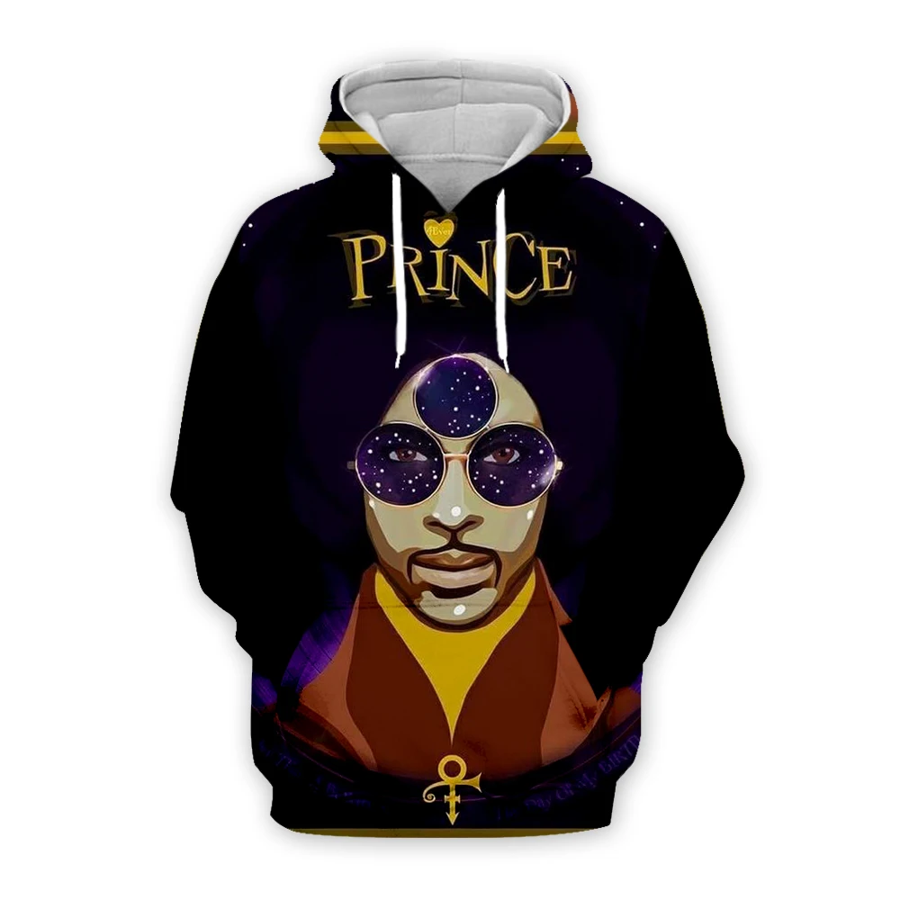 

Popular Legend Singer Prince Rogers Nelson Purple Rain 3DPrint Men/Women Harajuku Streetwear Casual Funny Jacket Zip Hoodies X19