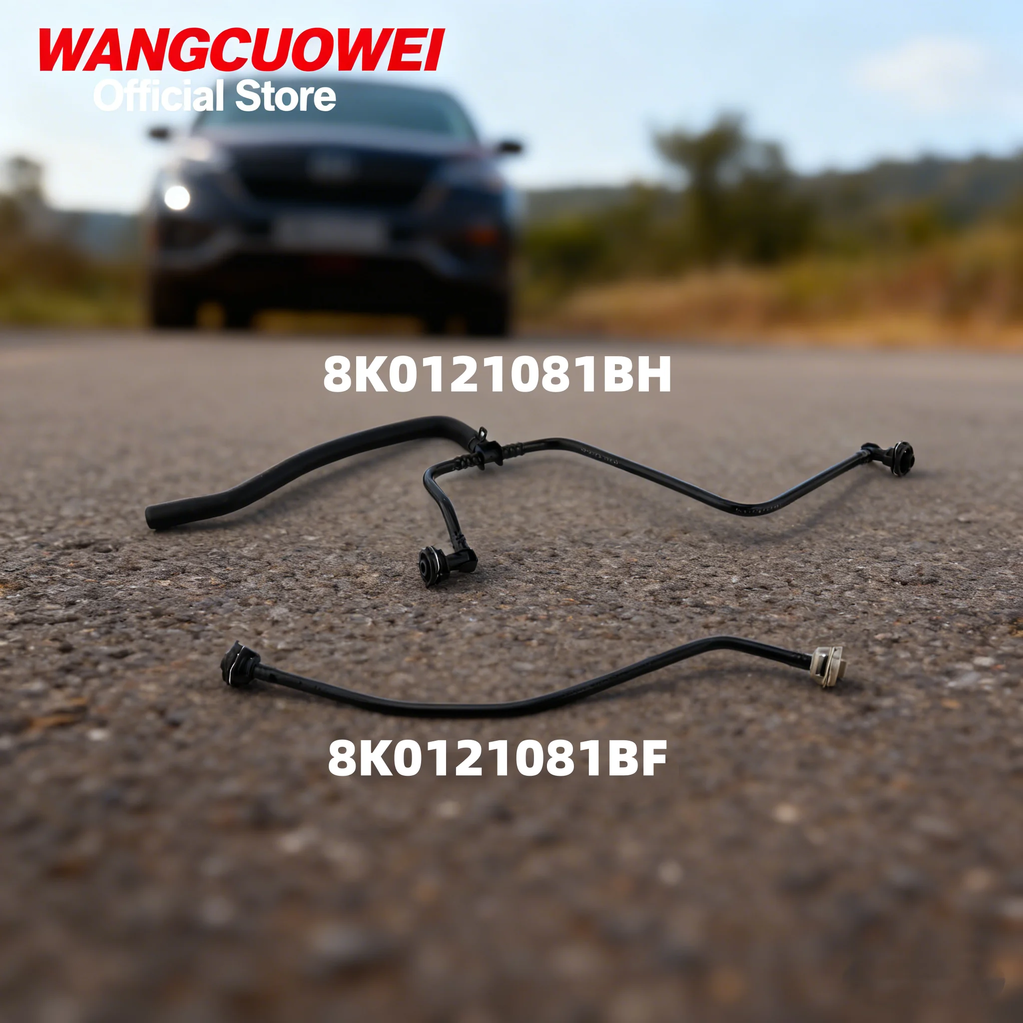 Coolant Reservoir Tank Hose Radiator Pipe 8K0121081BH 8K0121081BF for Audi A4 A4/S4 A5 A5/S5 Q5 VW Cabriolet 2012-2017