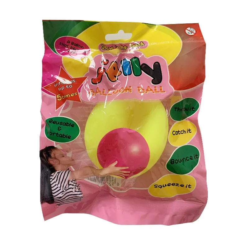 New Children Outdoor Soft Air Water Filled Bubble Ball Inflating Balloon Toy Fun Party Game Great Kids Gifts Hot Sales