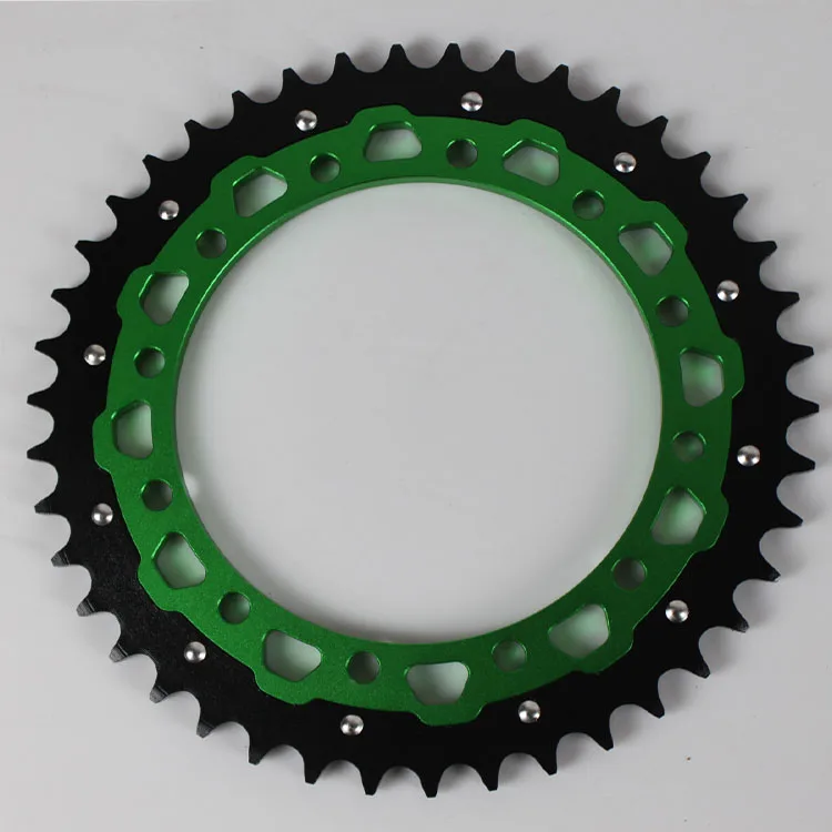 48T 50T 52T Motorcycle Alloy Rear sprockets for KX 250 450