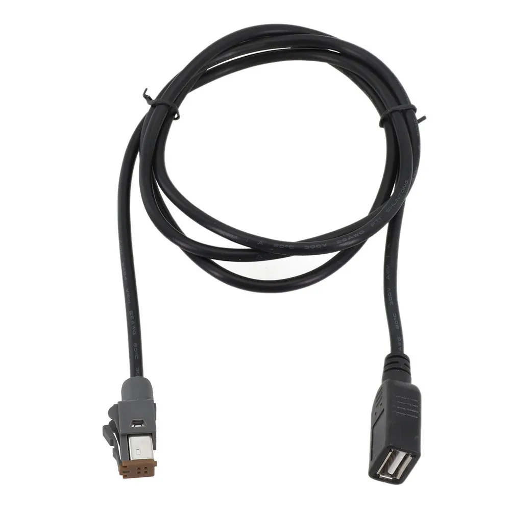 Car Audio System Media Playback Car USB Adapter Car Aux Media Data Cable Usb Practical Design Wear-Resistant Anti-Corrosion