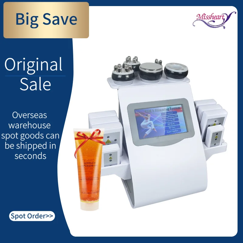 Missheart KIM 8 System 40K 6-em-1 Equipamento profissional de emagrecimento e beleza (envio rápido)