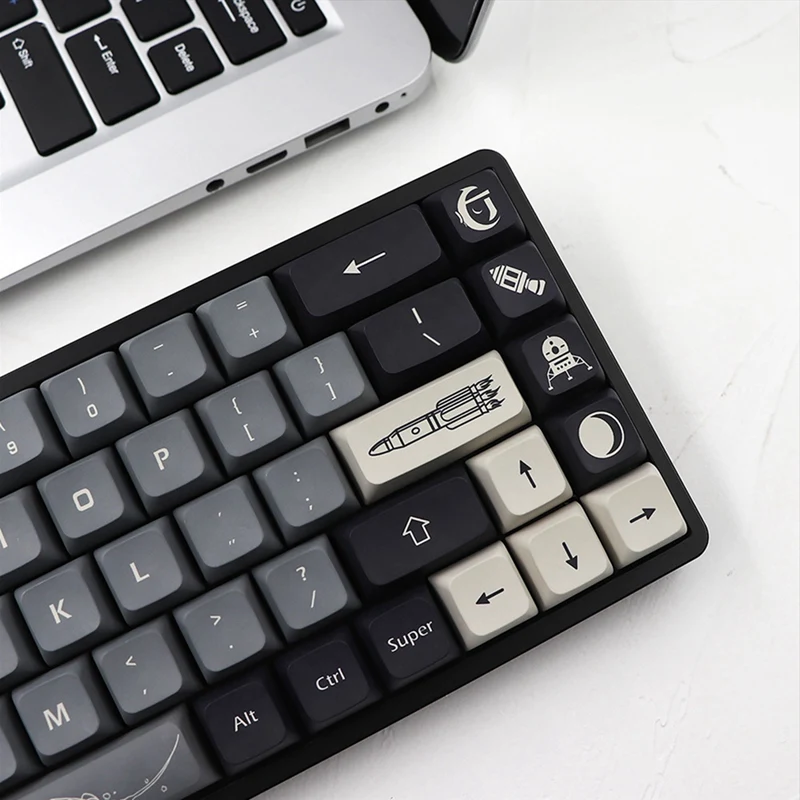 133 Keys Keyca Double Shot PBT Keycaps Replacement For Mechanical Keyboard 6.25/7U Spacebar