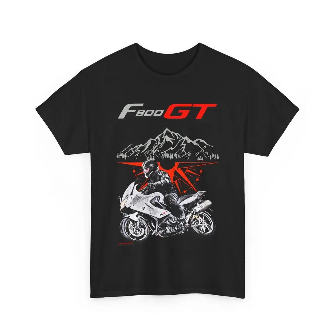 

New summer F 800 GT T Shirt Middleweight Sport Tourer Motorcycle Tee Belt Drive Rider Graphic Top For Motorrad Fans Comfort Gift