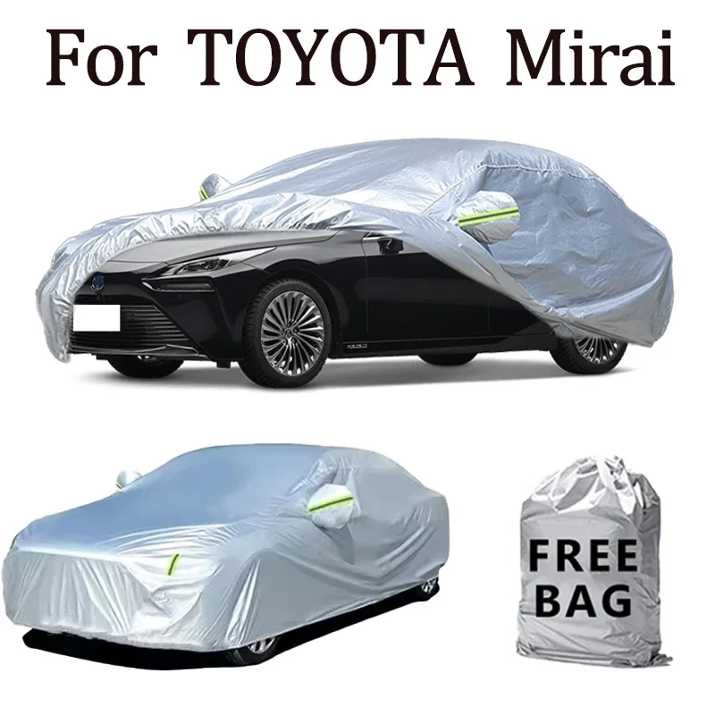 

For TOYOTA Mirai Car Cover Outdoor Protection Covers Snow Sunshade Waterproof Dustproof Exterior UV Car Accessories