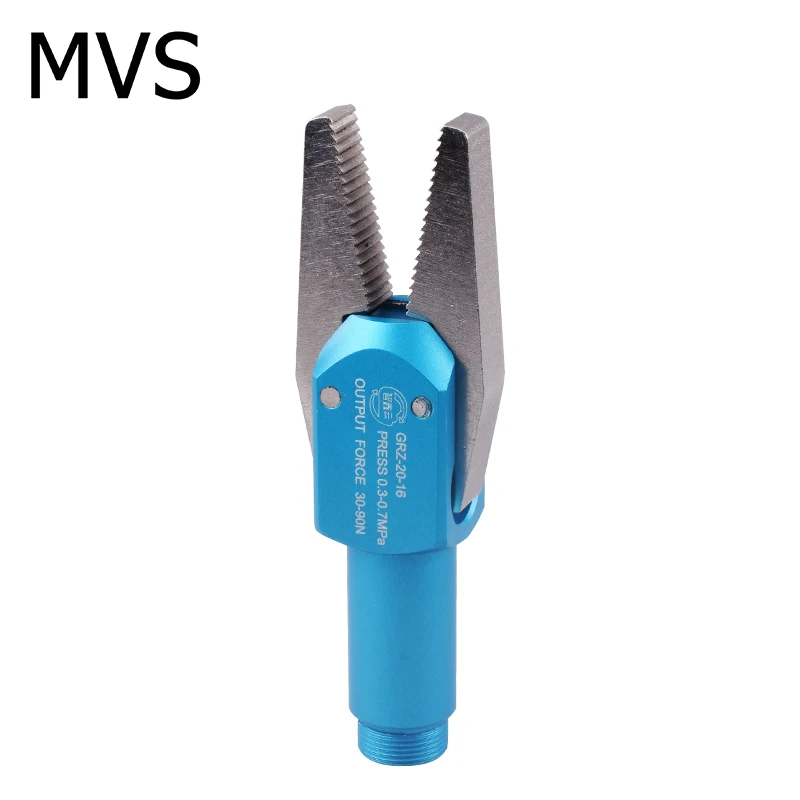 GRZ-20-16C/J 20C/J Clamp Serrated Y-clamp Gimatic Ass Style EOAT Robot Arm Pneumatic Gripper for Plastic Injection Machine