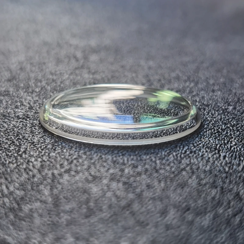Mineral Cover Shaped Watch Crystal High Domed Round Glass 26mm-35.5mm Diameter for Watch Glass Replacement