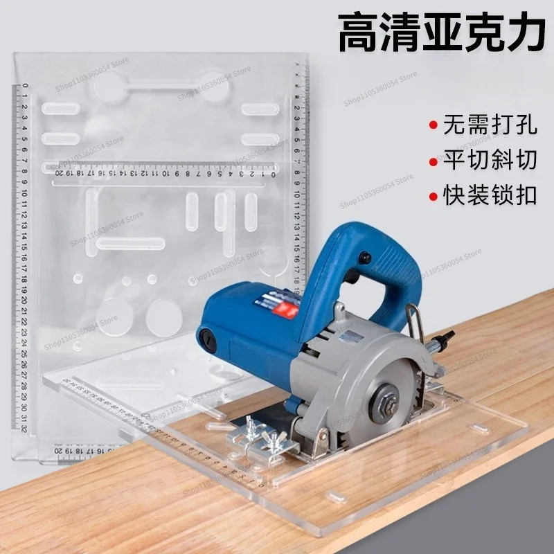 For Hand Saw Baseplate Backer Woodworking Special Accessories, Ruler Acrylic
