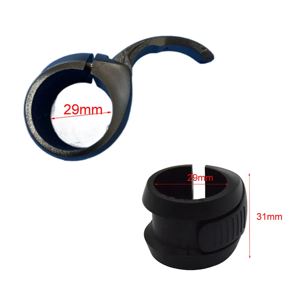 Paddle Shaft Clamp Paddle Board Clip Paddle Clamp Adjustable Canoeing Kayaking Plastic Raft Accessories Rafting 31mm