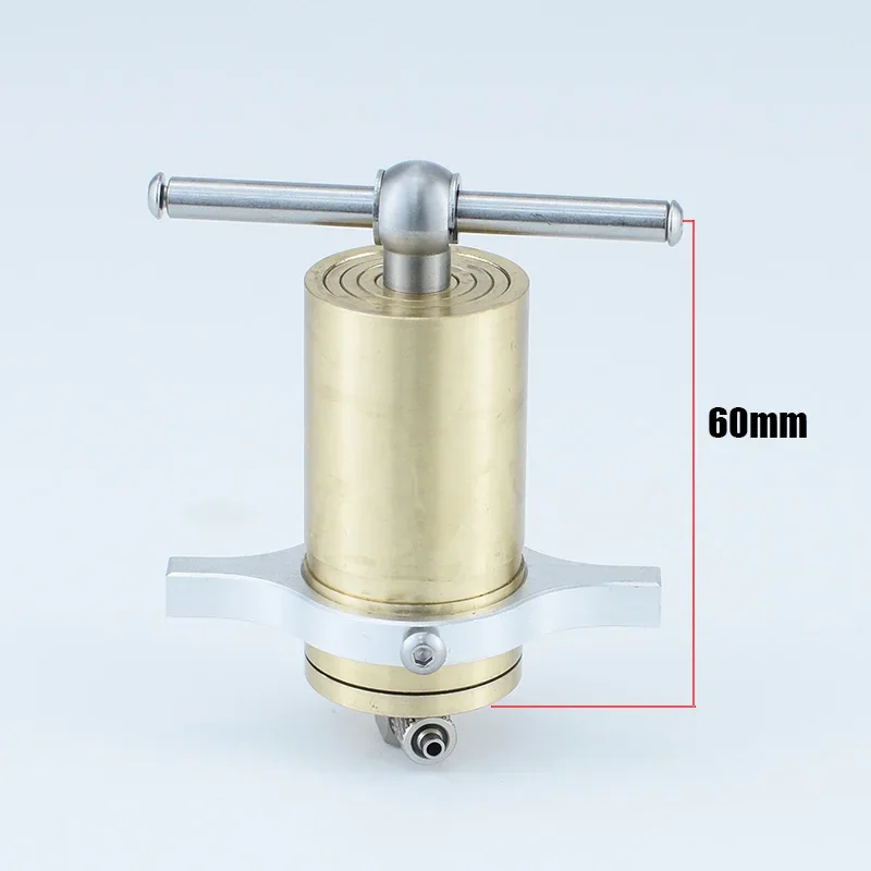 Metal Brass Central Hydraulic Lifting Cylinder 60-195mm for 1/14 Tamiya RC Truck Trailer Dumptruck Tipper SCANIA AROCS LESU MAN