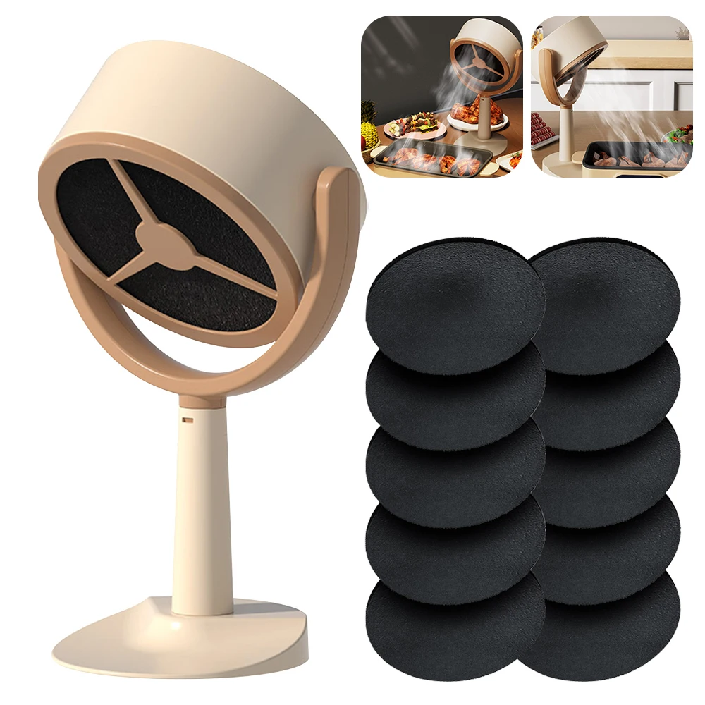 

Настольная вытяжка, вытяжка, портативная вытяжка, регулируемый угол, USB-разъем/зарядка через USB для внутреннего барбекю, горячий горшок