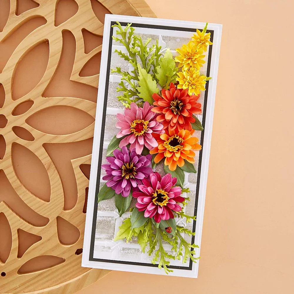 Metal Cutting Dies Flowers & Leaves diy Scrapbooking Photo Album Decorative Embossing PaperCard Die